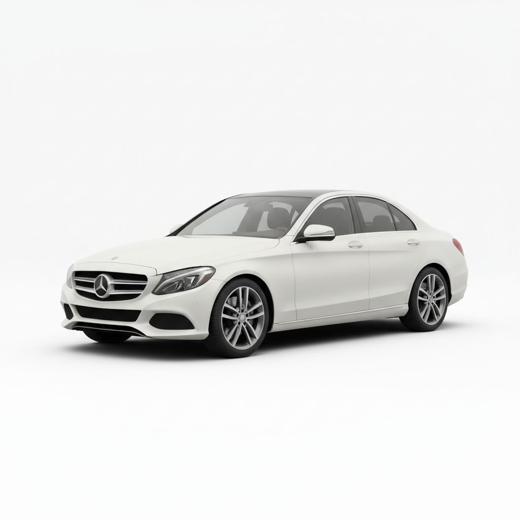 Mercedes-Benz Klasa C W205 2015 — widok boczny
