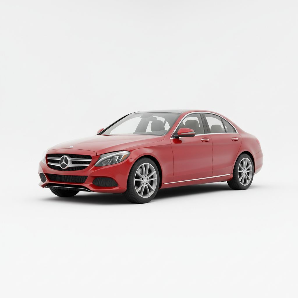 Mercedes-Benz Klasa C W205 2018 — widok boczny