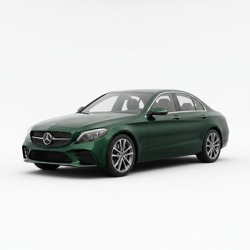 Mercedes-Benz Klasa C W206 2023 — widok boczny