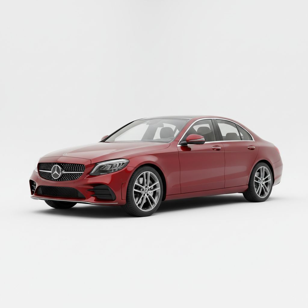 Mercedes-Benz Klasa C W206 2023 — widok boczny