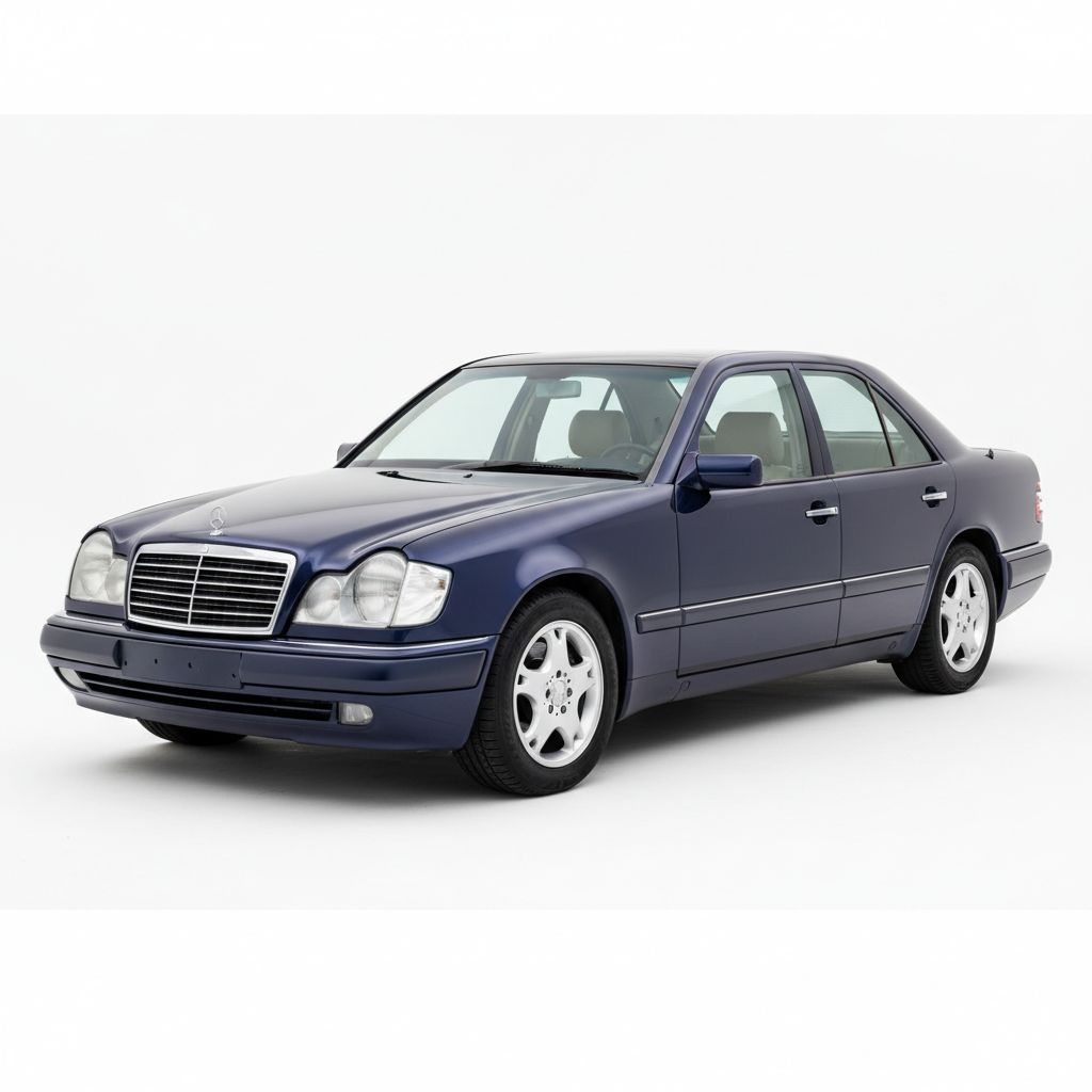 Mercedes-Benz Klasa E W210 1999 — widok boczny