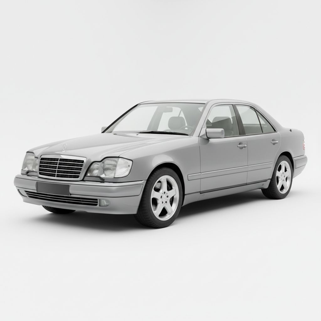 Mercedes-Benz Klasa E W210 2000 — widok boczny