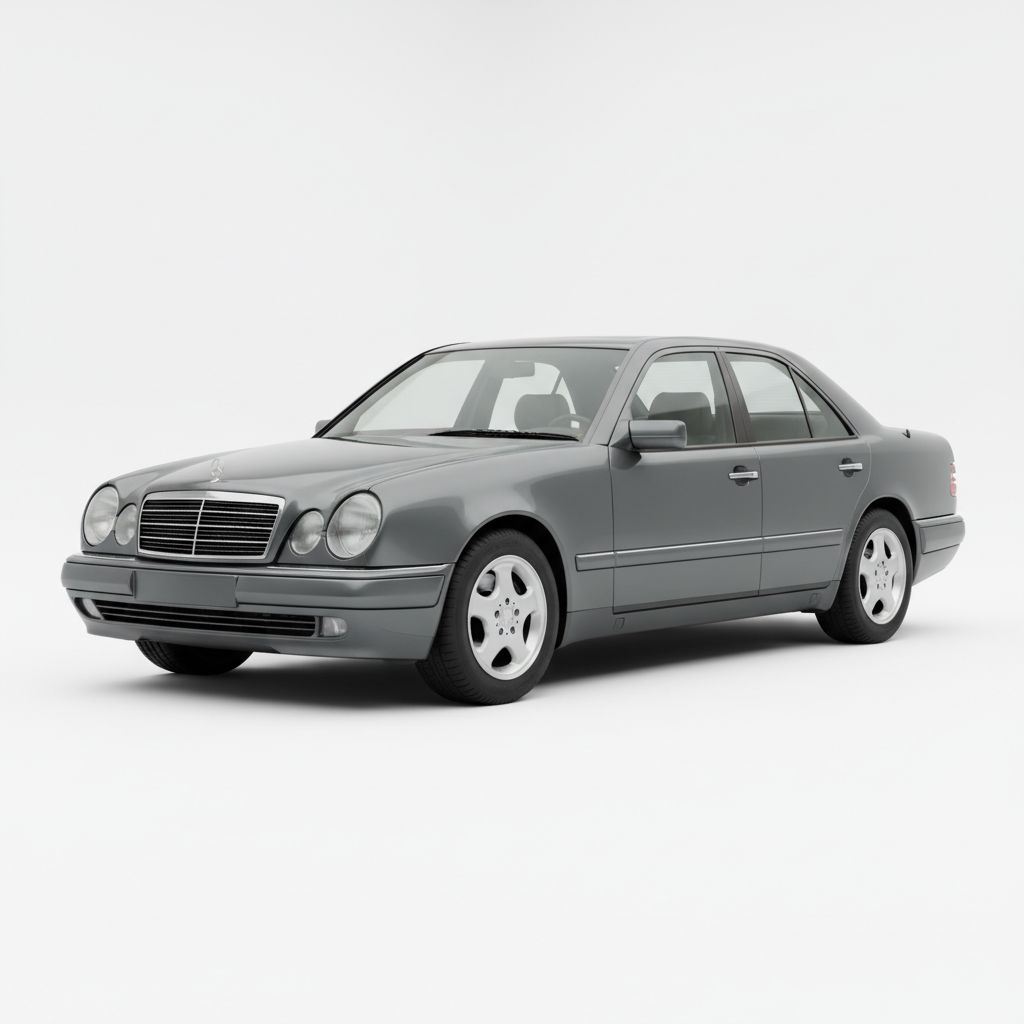 Mercedes-Benz Klasa E W210 2000 — widok boczny