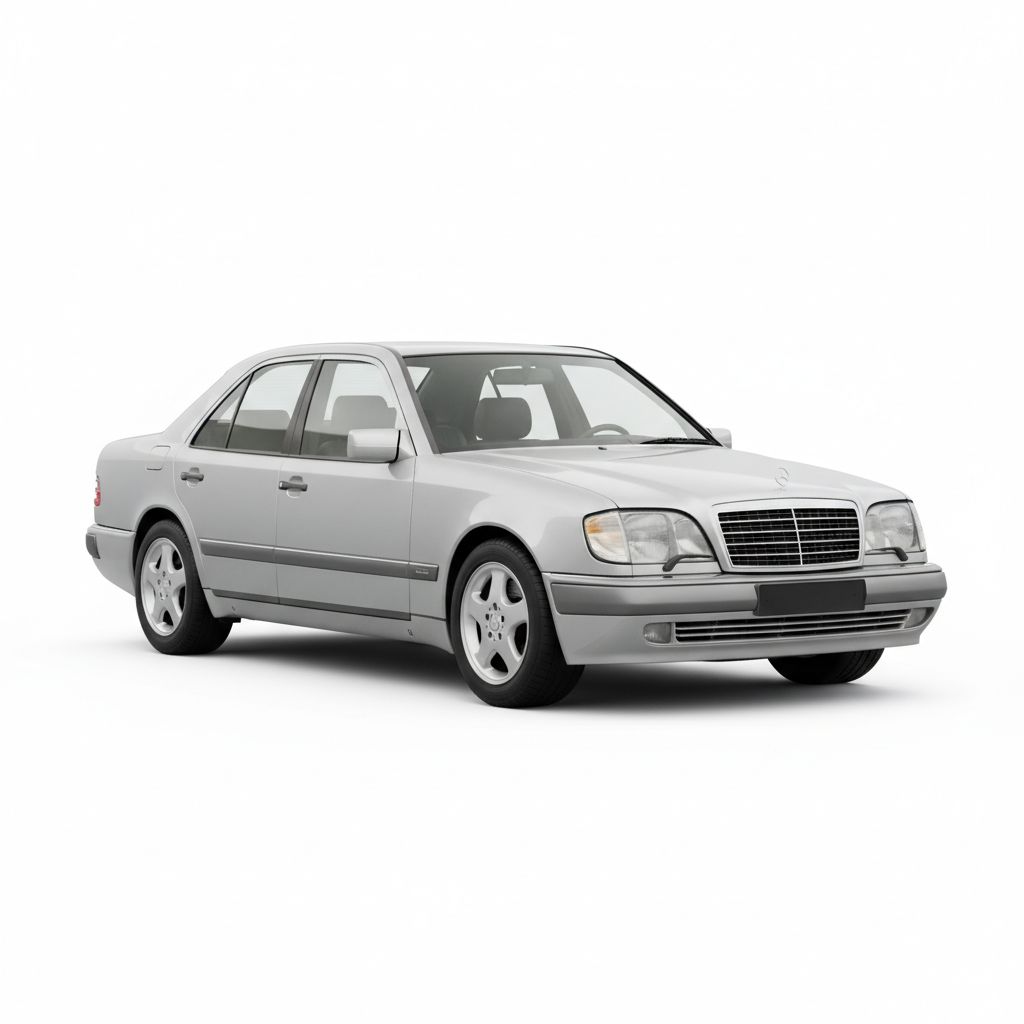 Mercedes-Benz Klasa E W210 2000 — widok boczny