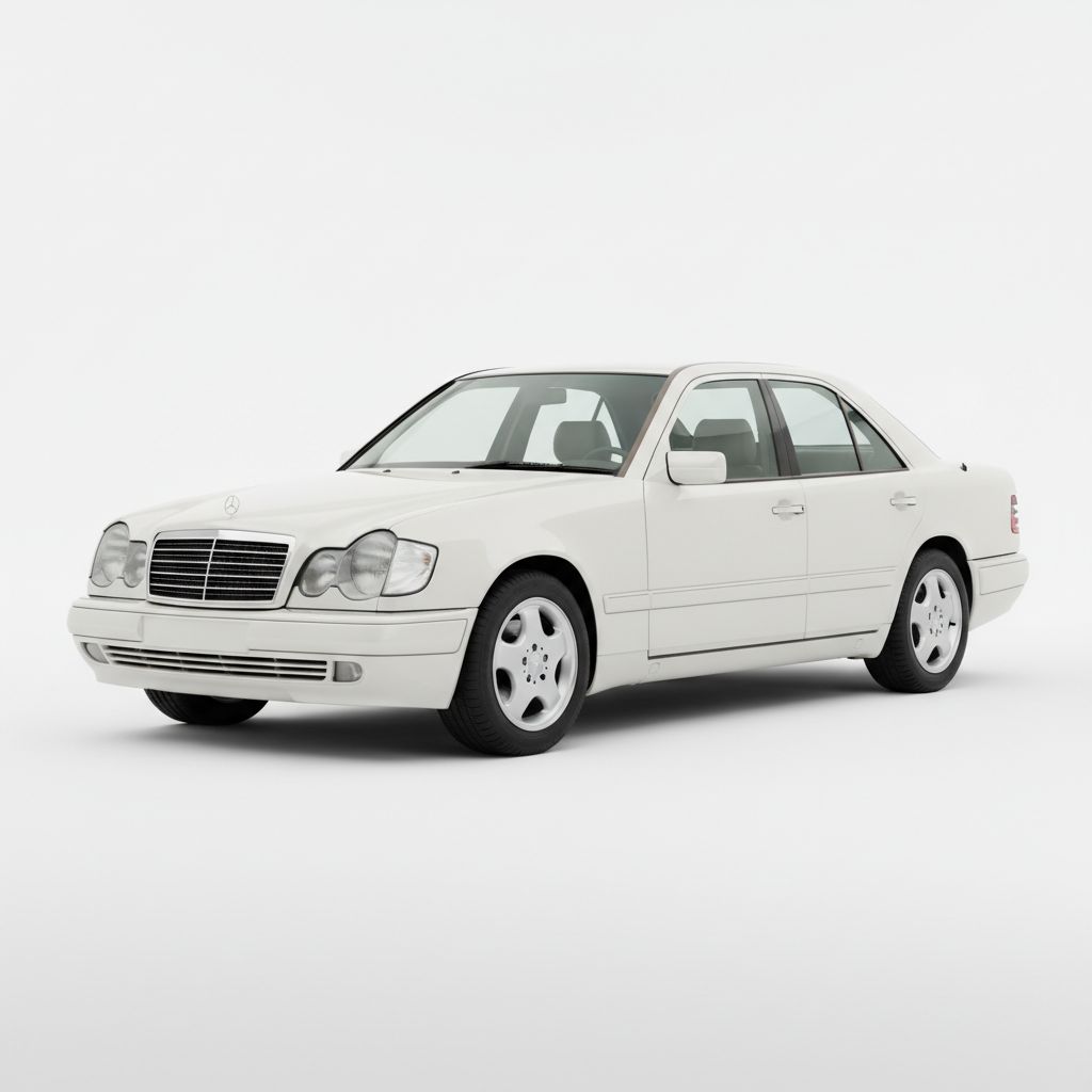 Mercedes-Benz Klasa E W210 1999 — widok boczny