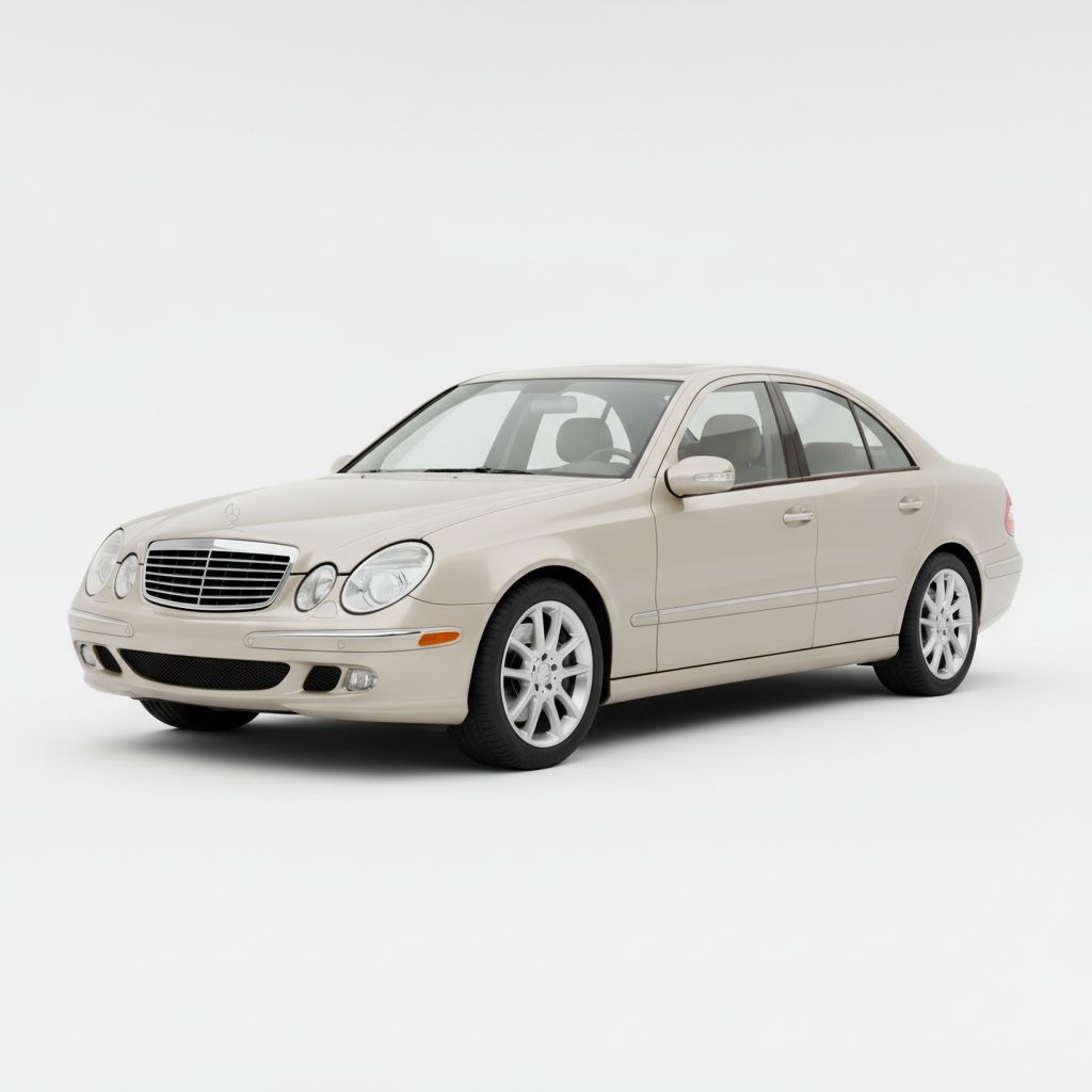 Mercedes-Benz Klasa E W211 2003 — widok boczny