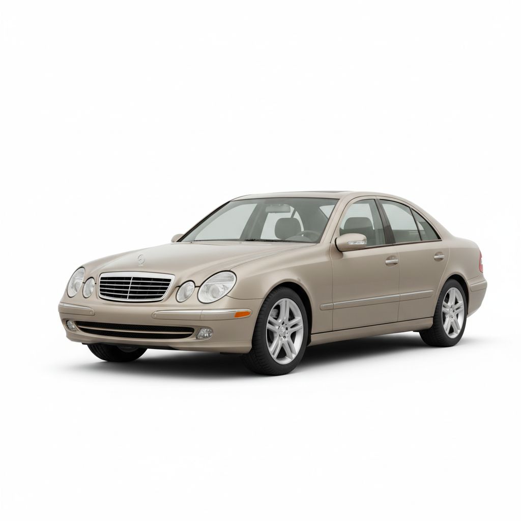 Mercedes-Benz Klasa E W211 2005 — widok boczny