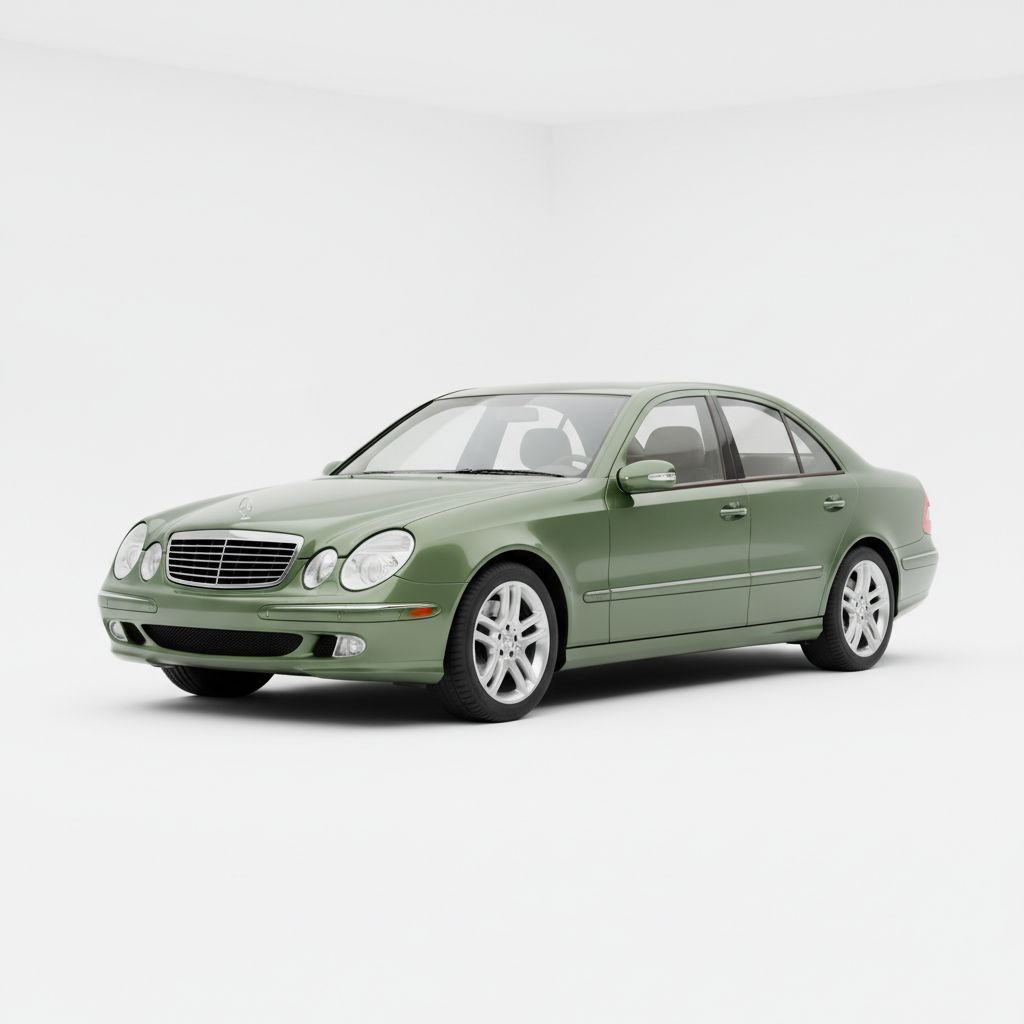Mercedes-Benz Klasa E W211 2003 — widok boczny