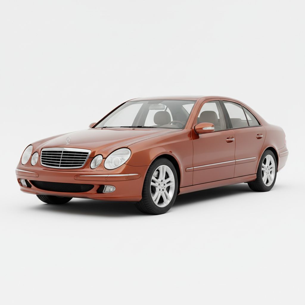 Mercedes-Benz Klasa E W211 2003 — widok boczny
