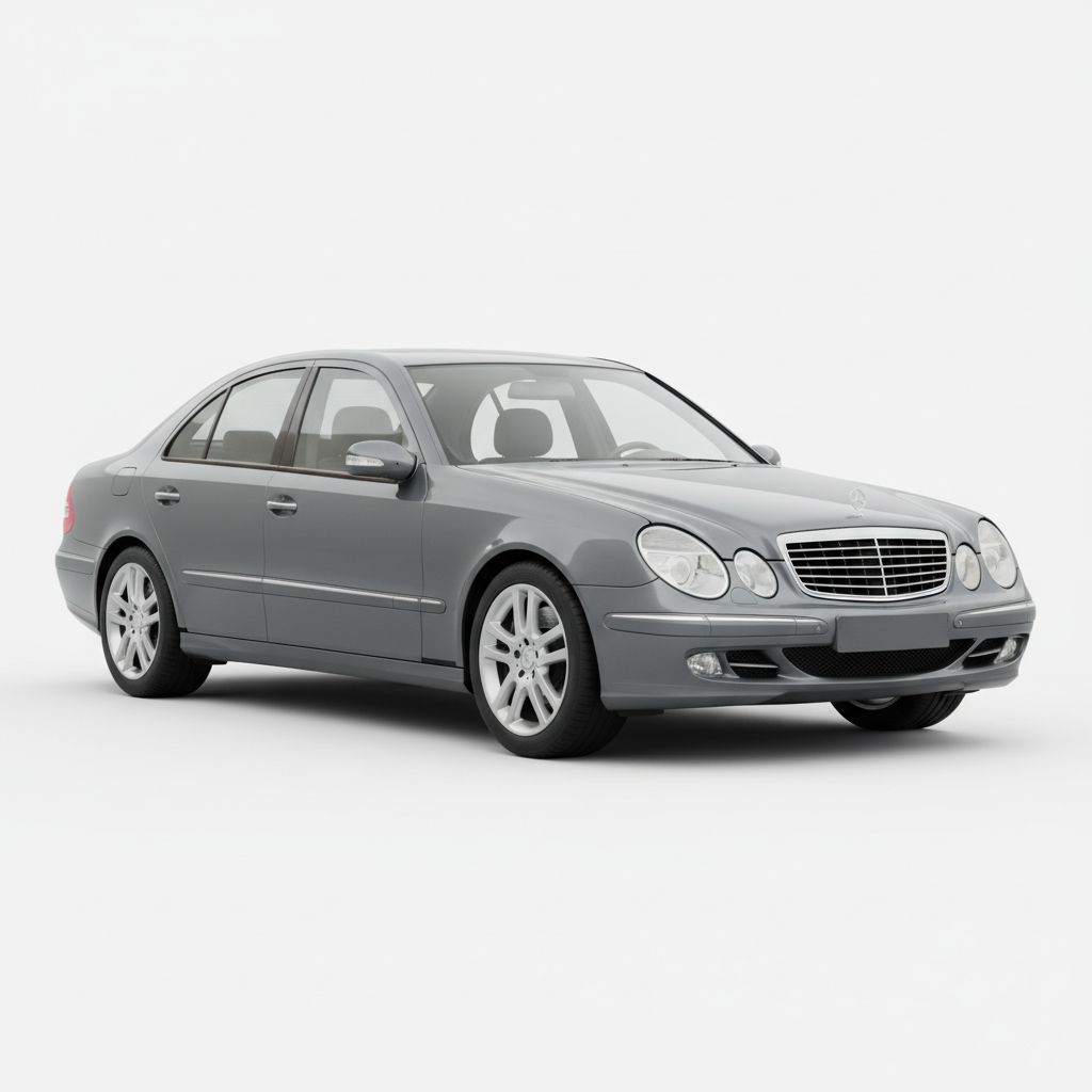 Mercedes-Benz Klasa E W211 2004 — widok boczny