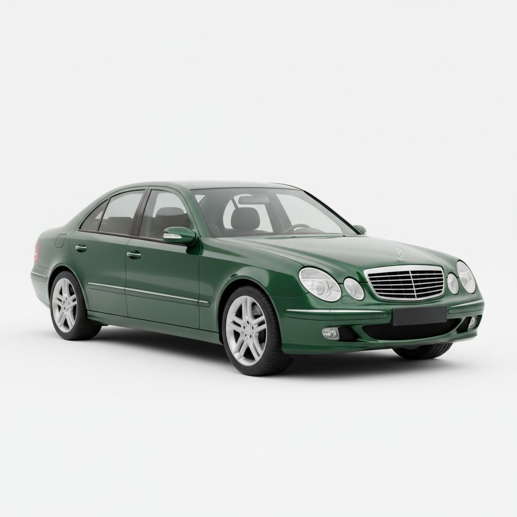 Mercedes-Benz Klasa E W211 2004 — widok boczny