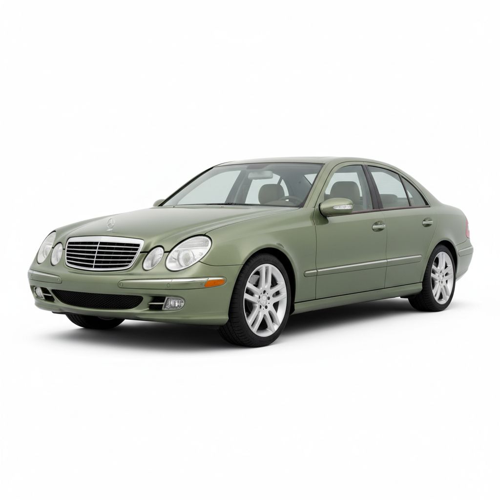 Mercedes-Benz Klasa E W211 2004 — widok boczny