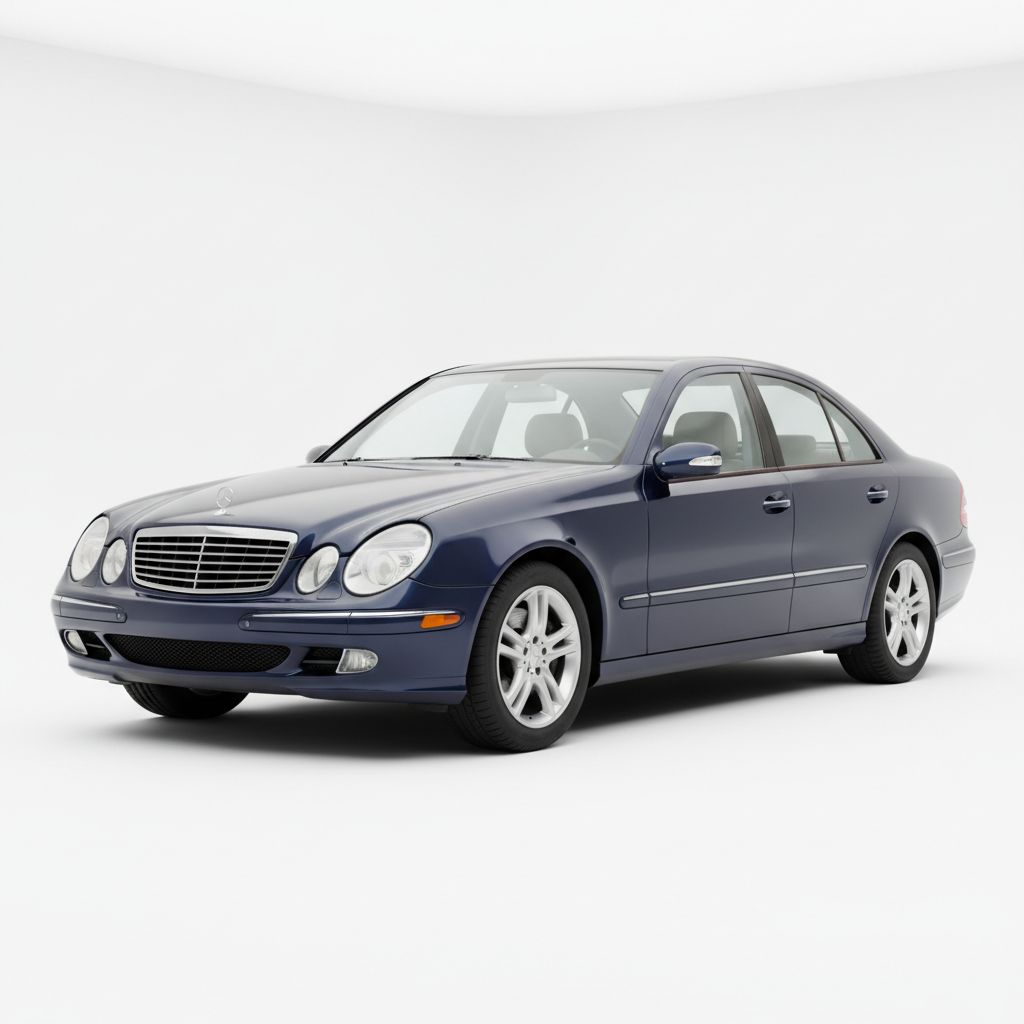 Mercedes-Benz Klasa E W211 2007 — widok boczny