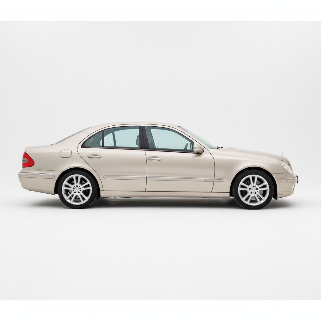 Mercedes-Benz Klasa E W211 2007 — widok boczny