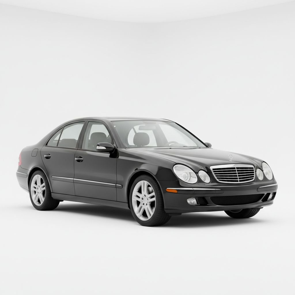 Mercedes-Benz Klasa E W211 2007 — widok boczny