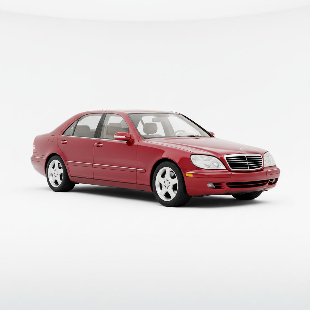 Mercedes-Benz Klasa S W220 2002 — widok boczny