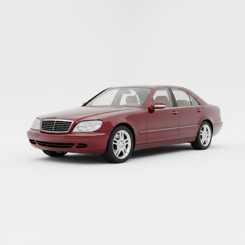 Mercedes-Benz Klasa S W220 2003 — widok boczny
