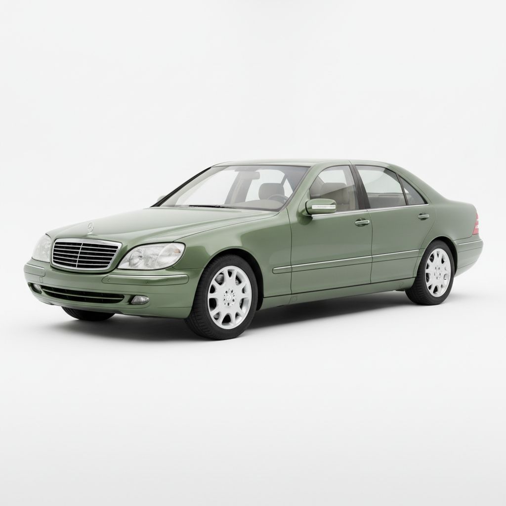 Mercedes-Benz Klasa S W220 2002 — widok boczny