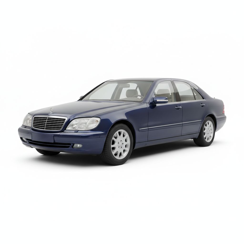 Mercedes-Benz Klasa S W220 2003 — widok boczny
