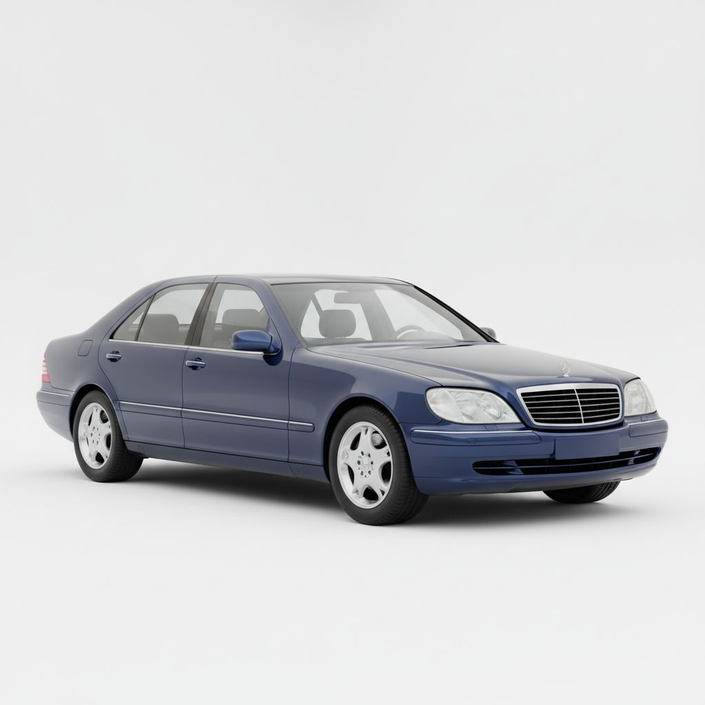 Mercedes-Benz Klasa S W220 2003 — widok boczny