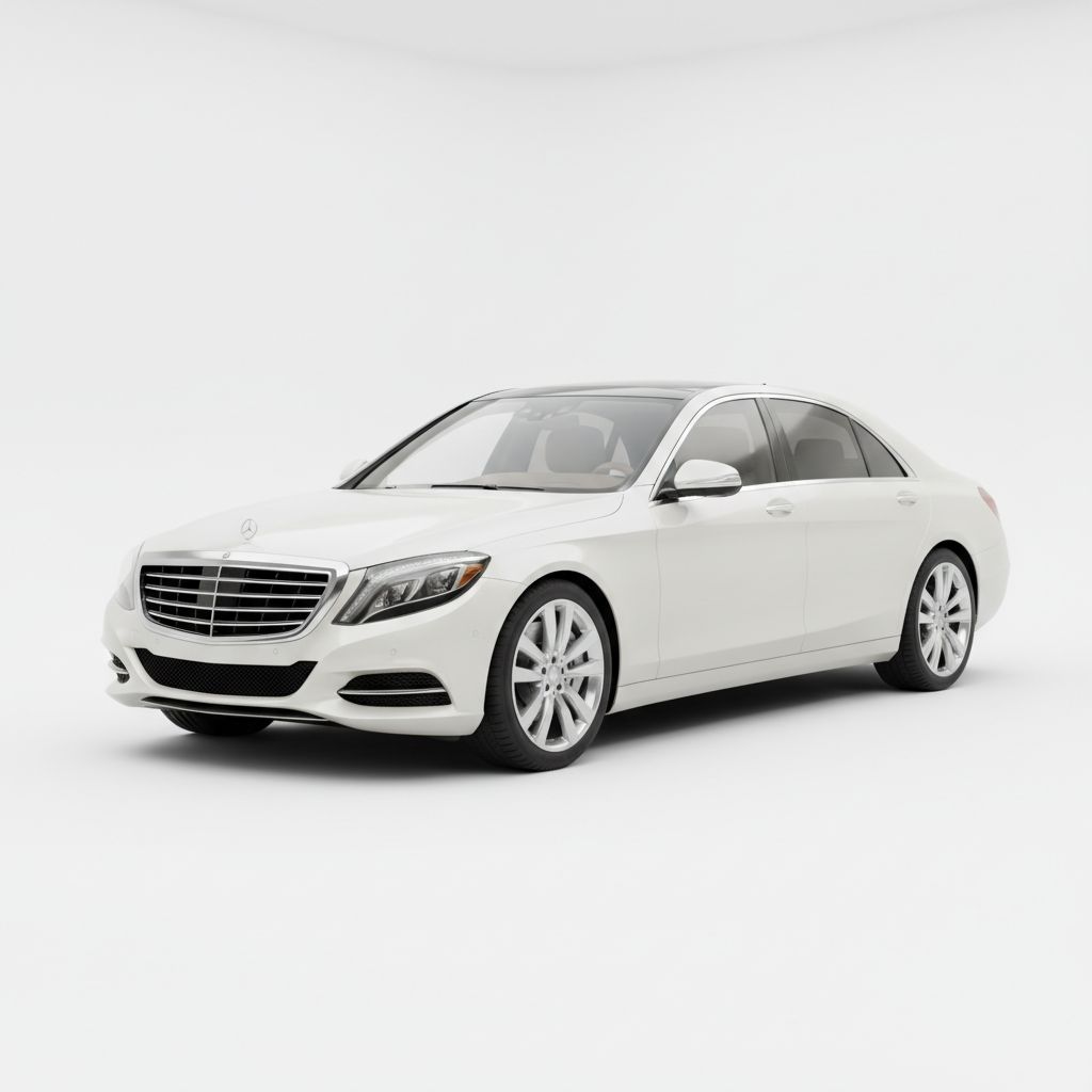 Mercedes-Benz Klasa S W222 2014 — widok boczny