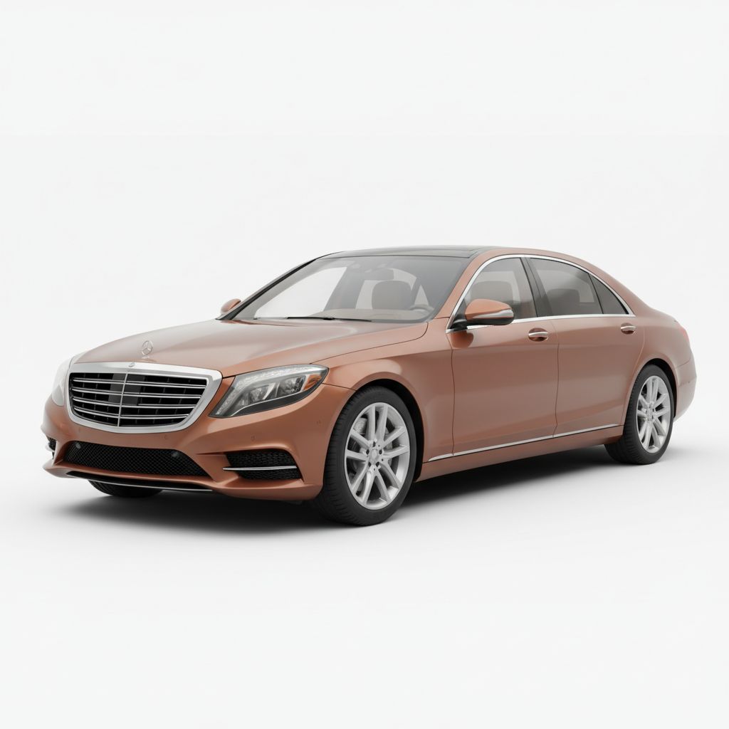 Mercedes-Benz Klasa S W222 2018 — widok boczny