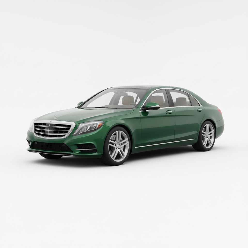 Mercedes-Benz Klasa S W222 2014 — widok boczny