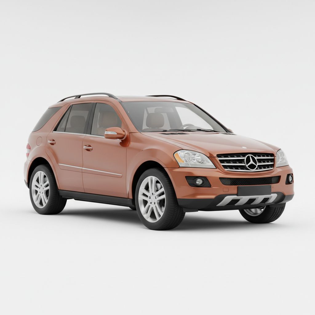 Mercedes-Benz ML W164 2007 — widok boczny
