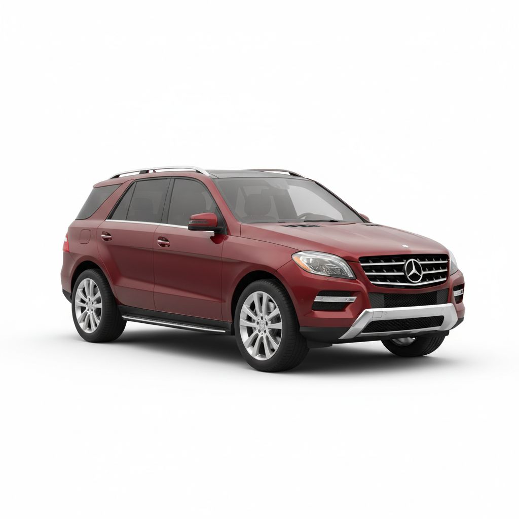 Mercedes-Benz ML W166 2016 — widok boczny