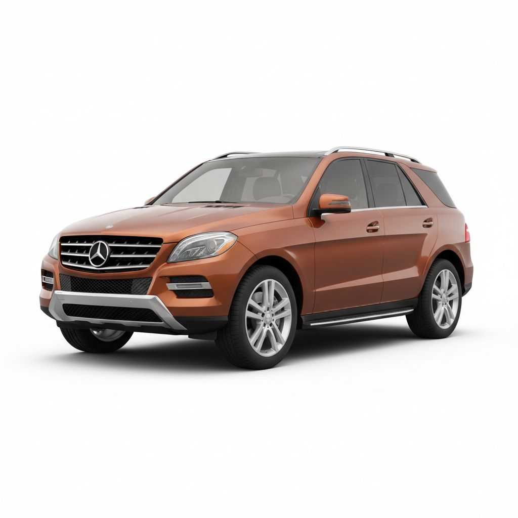 Mercedes-Benz ML W166 2015 — widok boczny
