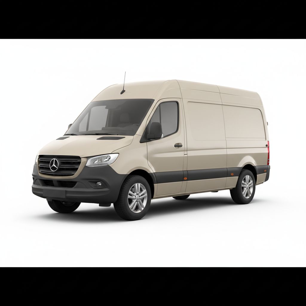Mercedes-Benz Sprinter W907 2020 — widok boczny