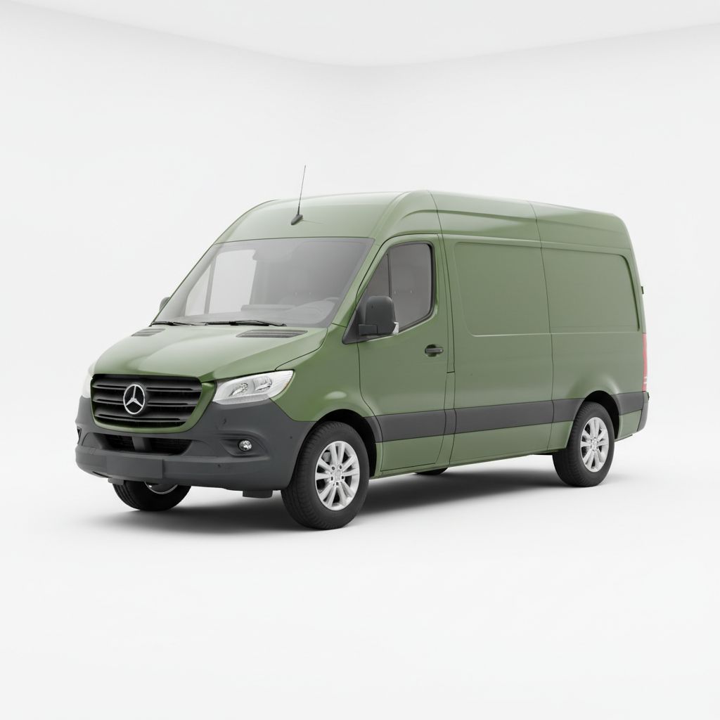 Mercedes-Benz Sprinter W907 2023 — widok boczny