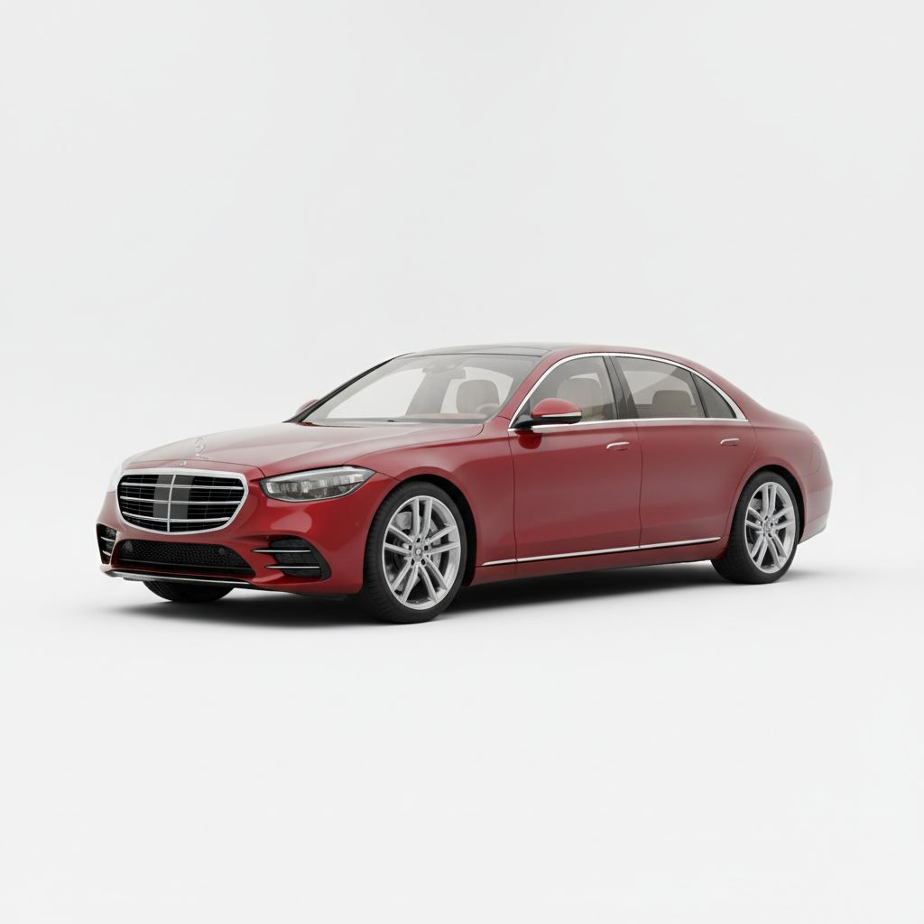 Mercedes-Benz S-Class W223 2020 — widok boczny