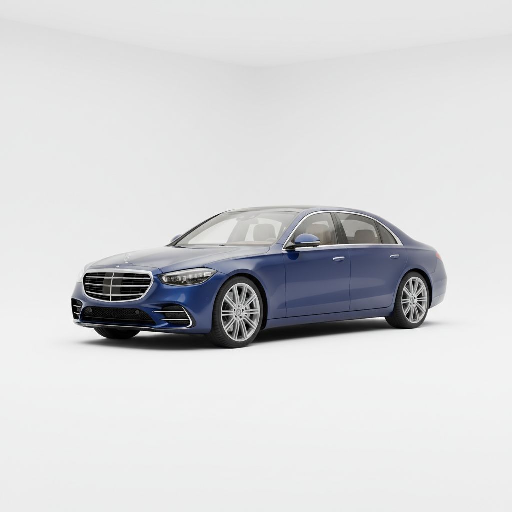 Mercedes-Benz S-Class W223 2020 — widok boczny