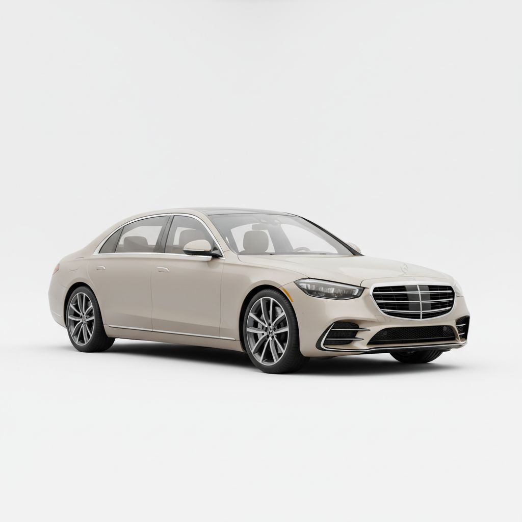 Mercedes-Benz S-Class W223 2020 — widok boczny