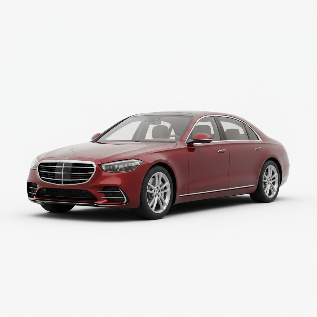 Mercedes-Benz S-Class W223 2020 — widok boczny