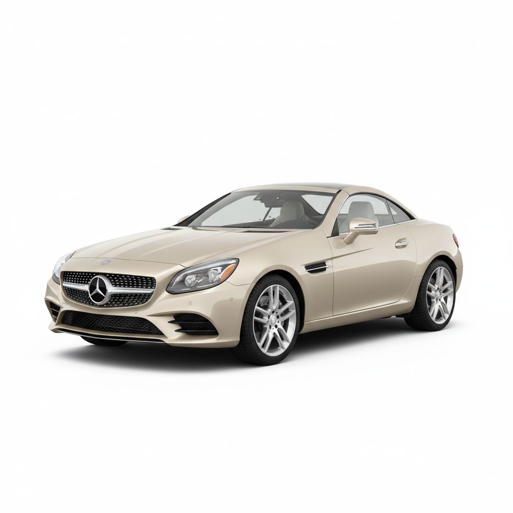 Mercedes-Benz SLC R172 2016 — widok boczny
