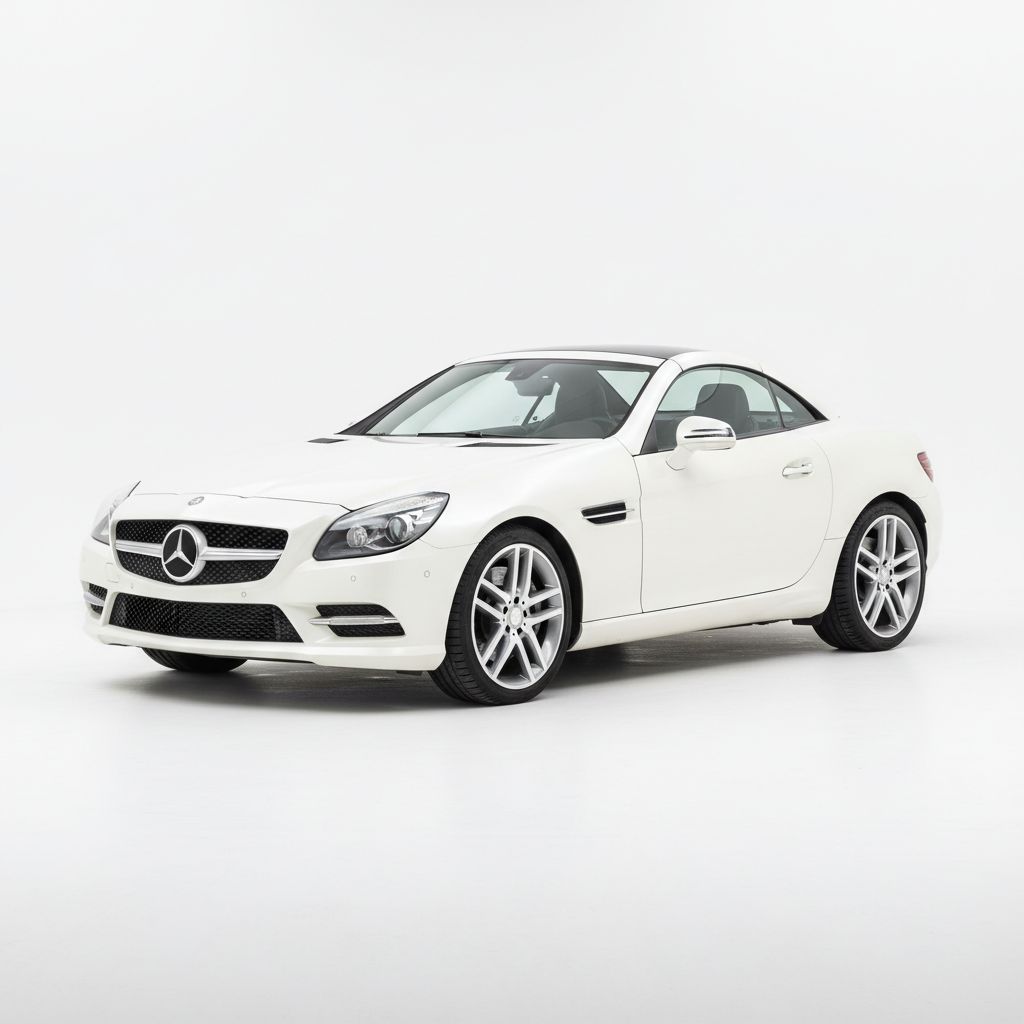 Mercedes-Benz SLK R172 2011 — widok boczny