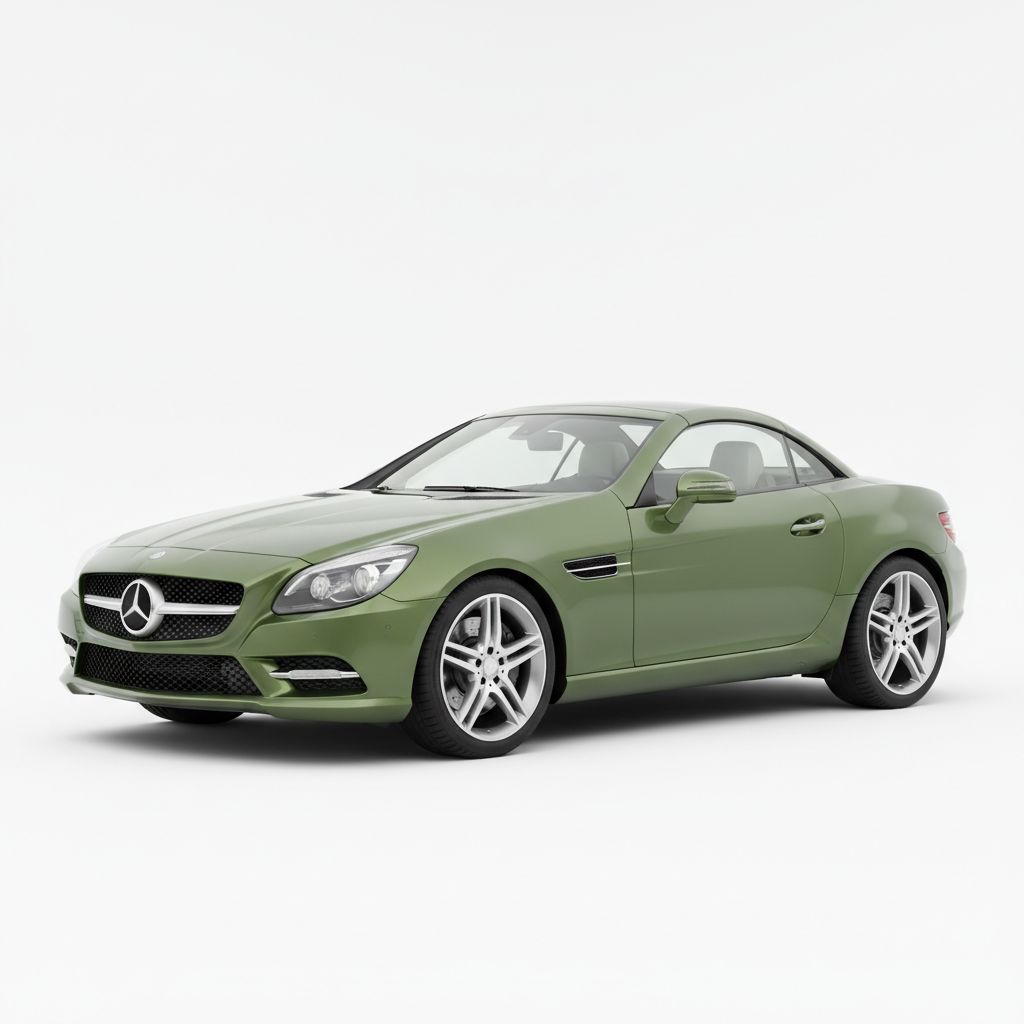 Mercedes-Benz SLK R172 2011 — widok boczny