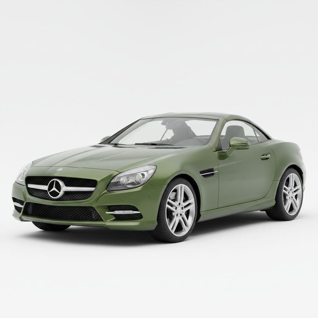 Mercedes-Benz SLK R172 2011 — widok boczny