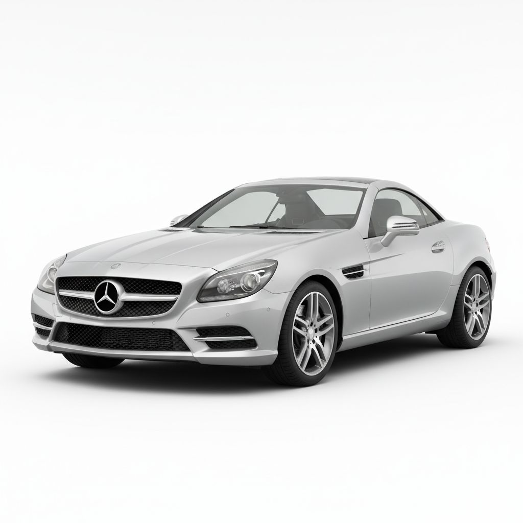Mercedes-Benz SLK R172 2011 — widok boczny