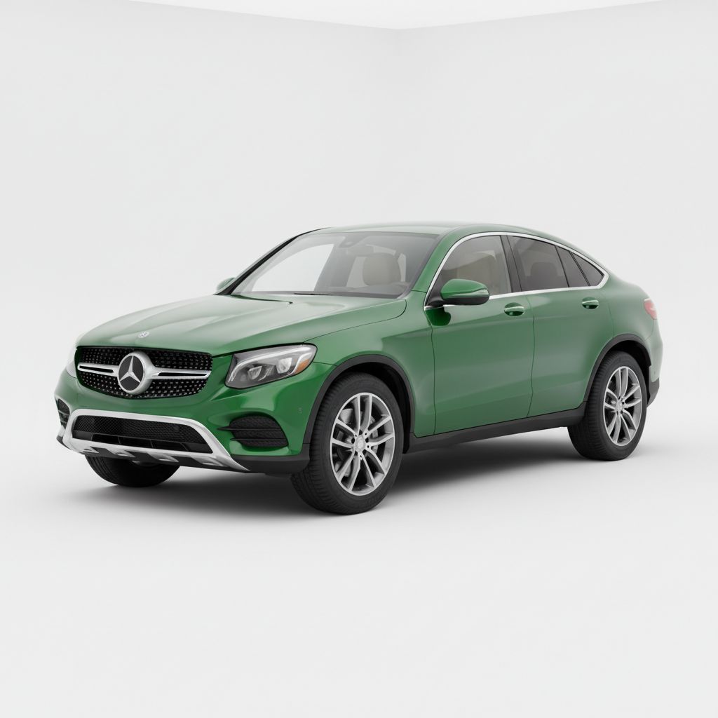Mercedes-Benz GLC Coupe C253 2017 — widok boczny