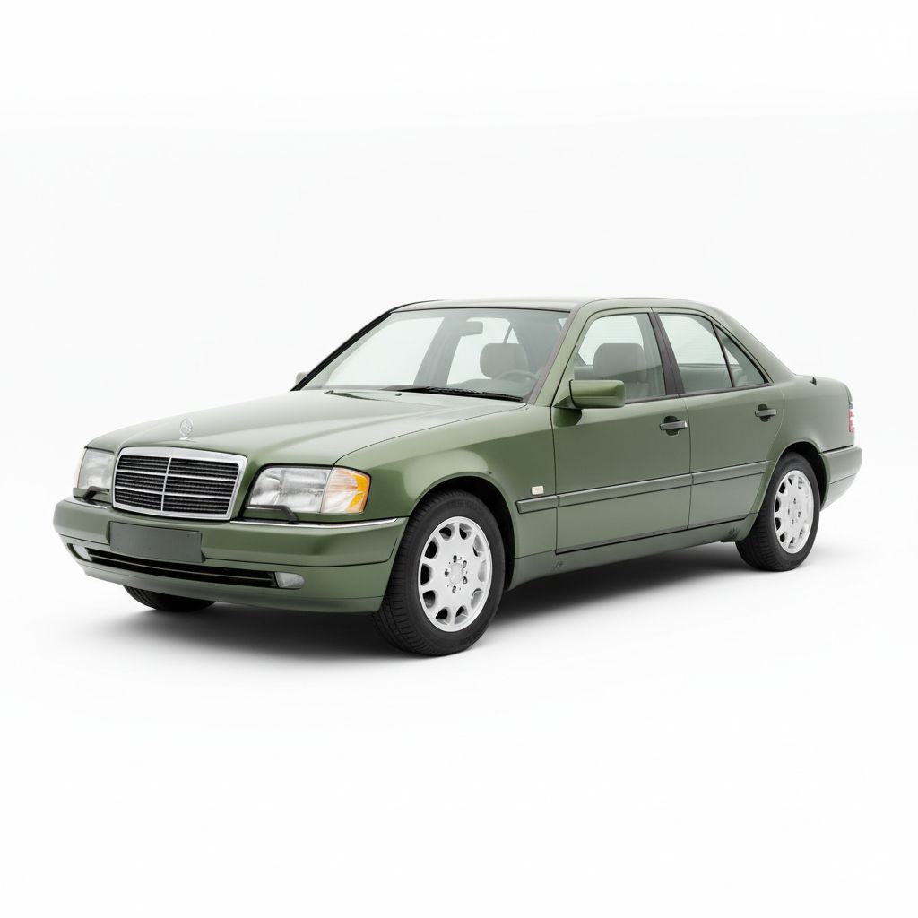 Mercedes-Benz Klasa C W202 1997 — widok boczny