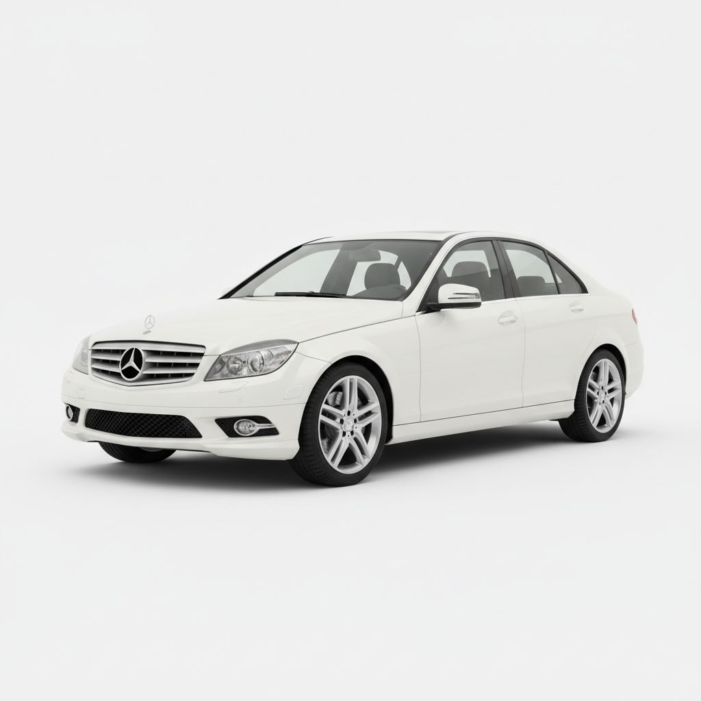 Mercedes-Benz Klasa C W204 2012 — widok boczny