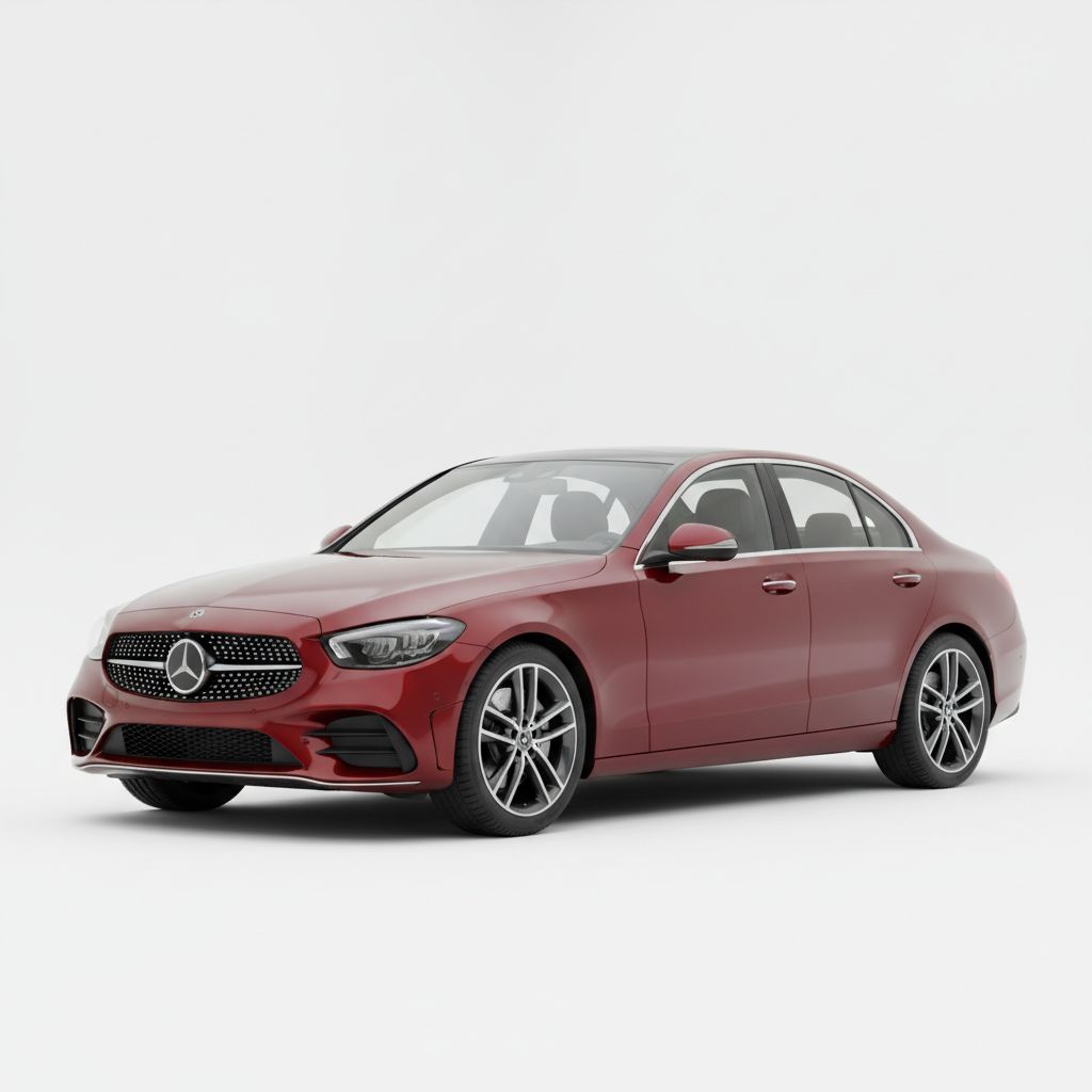 Mercedes-Benz Klasa C W206 2021 — widok boczny