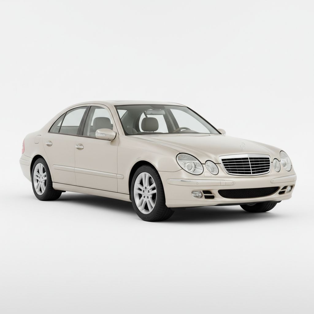 Mercedes-Benz Klasa E W211 2008 — widok boczny