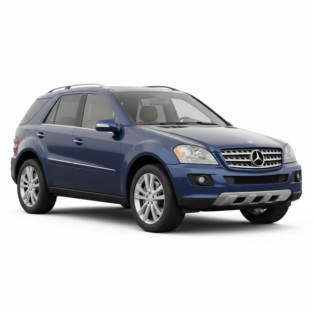 Mercedes-Benz ML W164 2008 — widok boczny