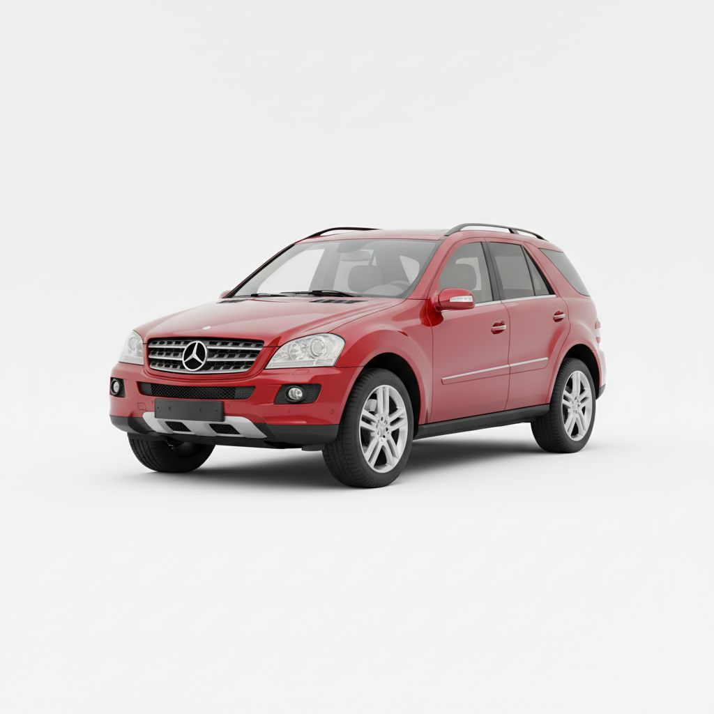 Mercedes-Benz ML W164 2008 — widok boczny