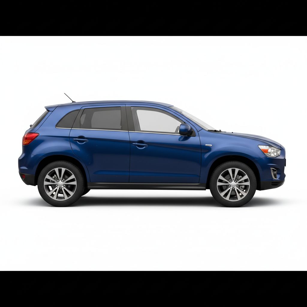 Mitsubishi ASX GA 2010 — widok boczny