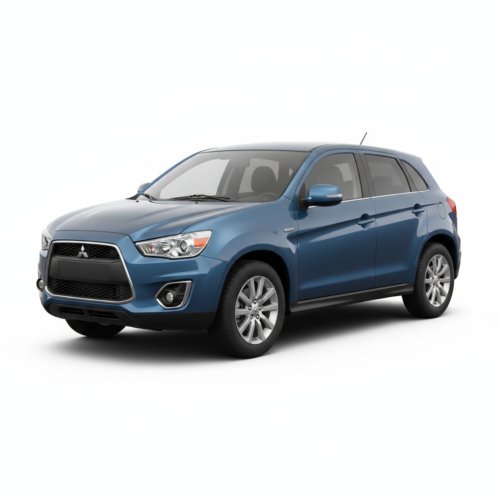 Mitsubishi ASX GA 2010 — widok boczny